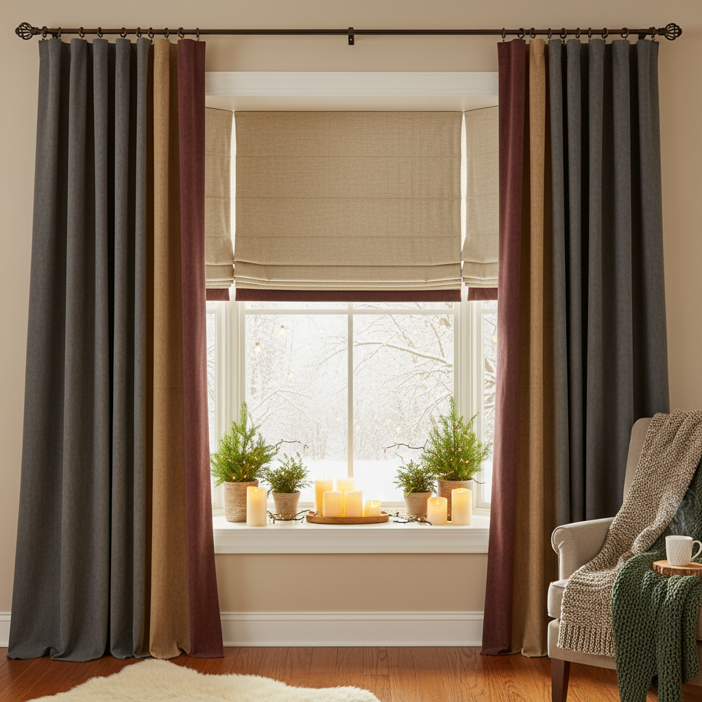 Cozy Winter Window Covers: Stay Warm and Stylish