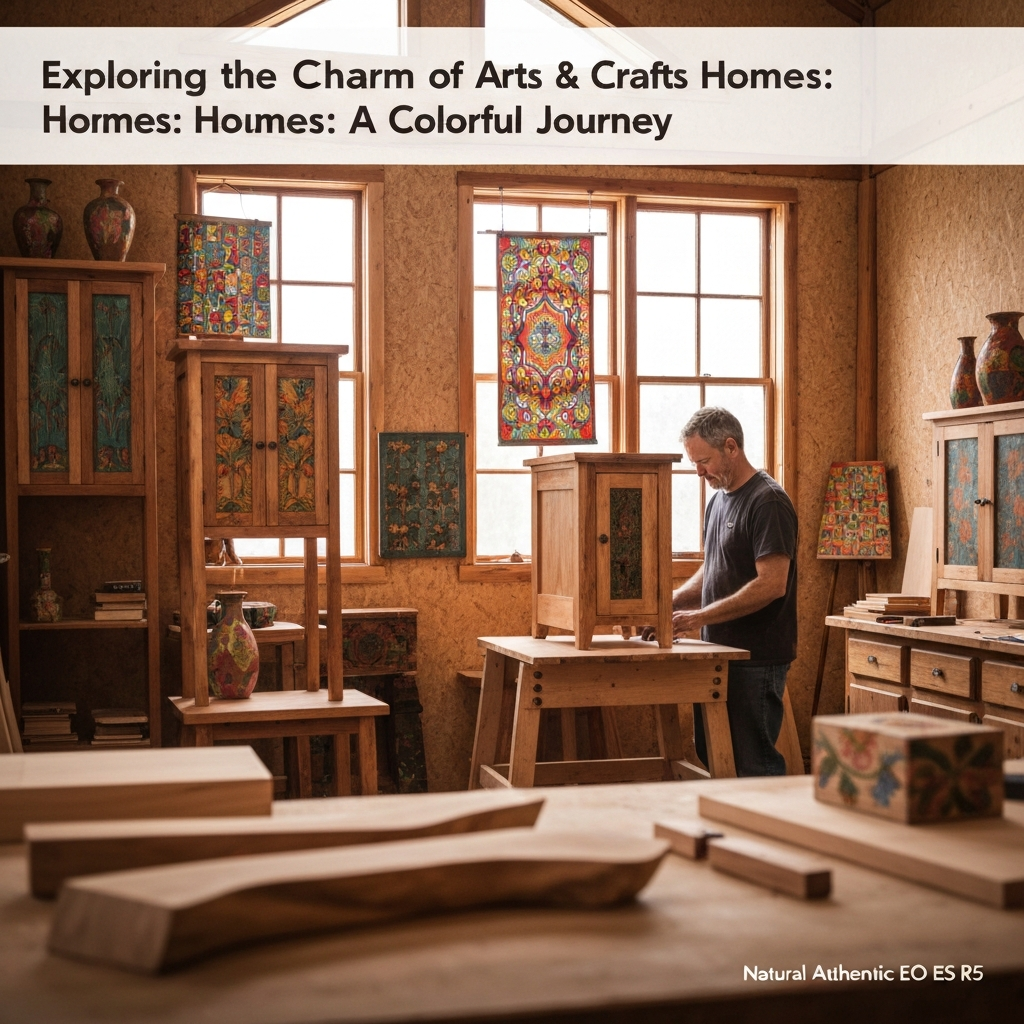 Exploring the Charm of Arts & Crafts Homes: A Colorful Journey