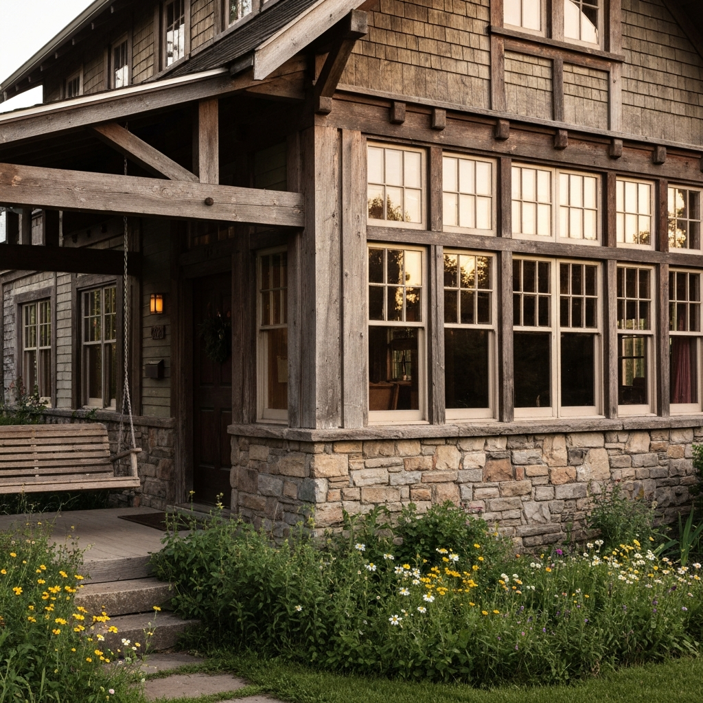 What makes it a Craftsman house