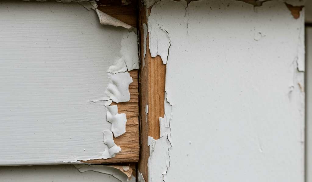 Craftsman Exterior Paint Peeling Near Trim Fix