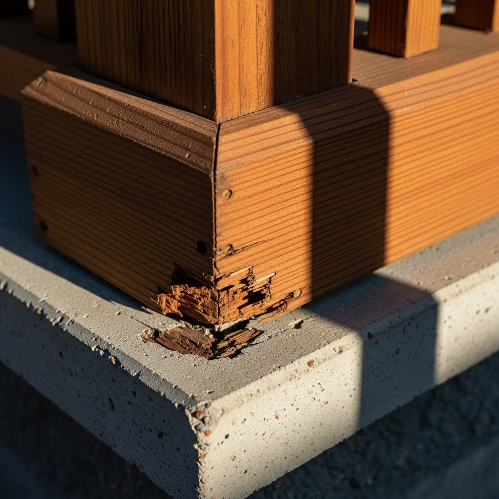 Craftsman Porch Post Loose at Base How to Fix It