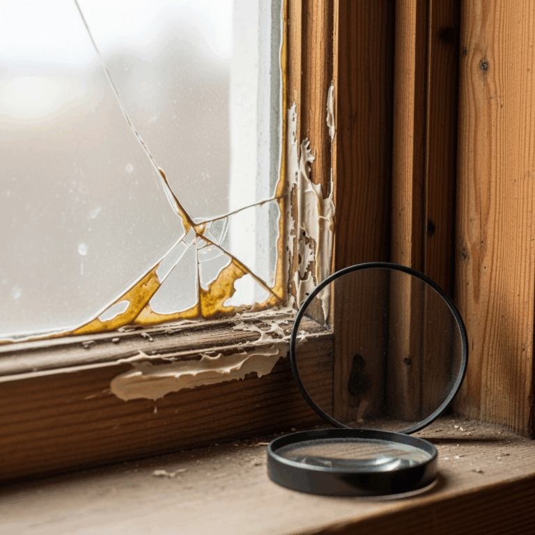 Craftsman Window Glazing Failing What to Do First