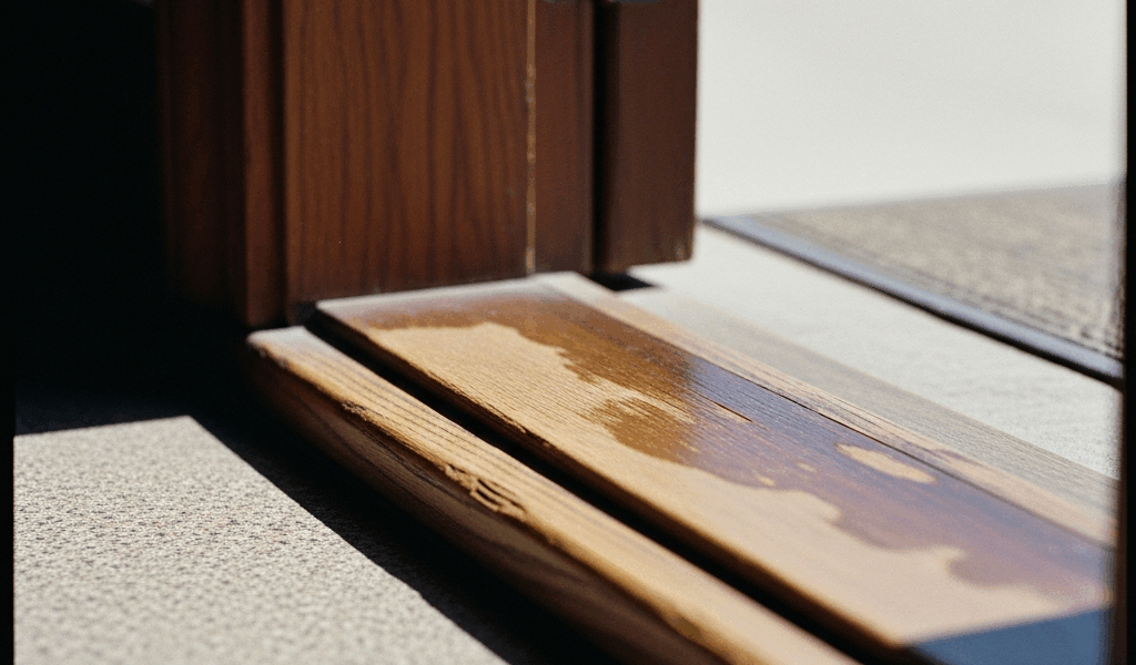 Craftsman Door Threshold Letting Water In How to Fix