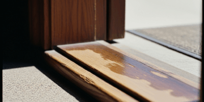 Craftsman Door Threshold Letting Water In How to Fix