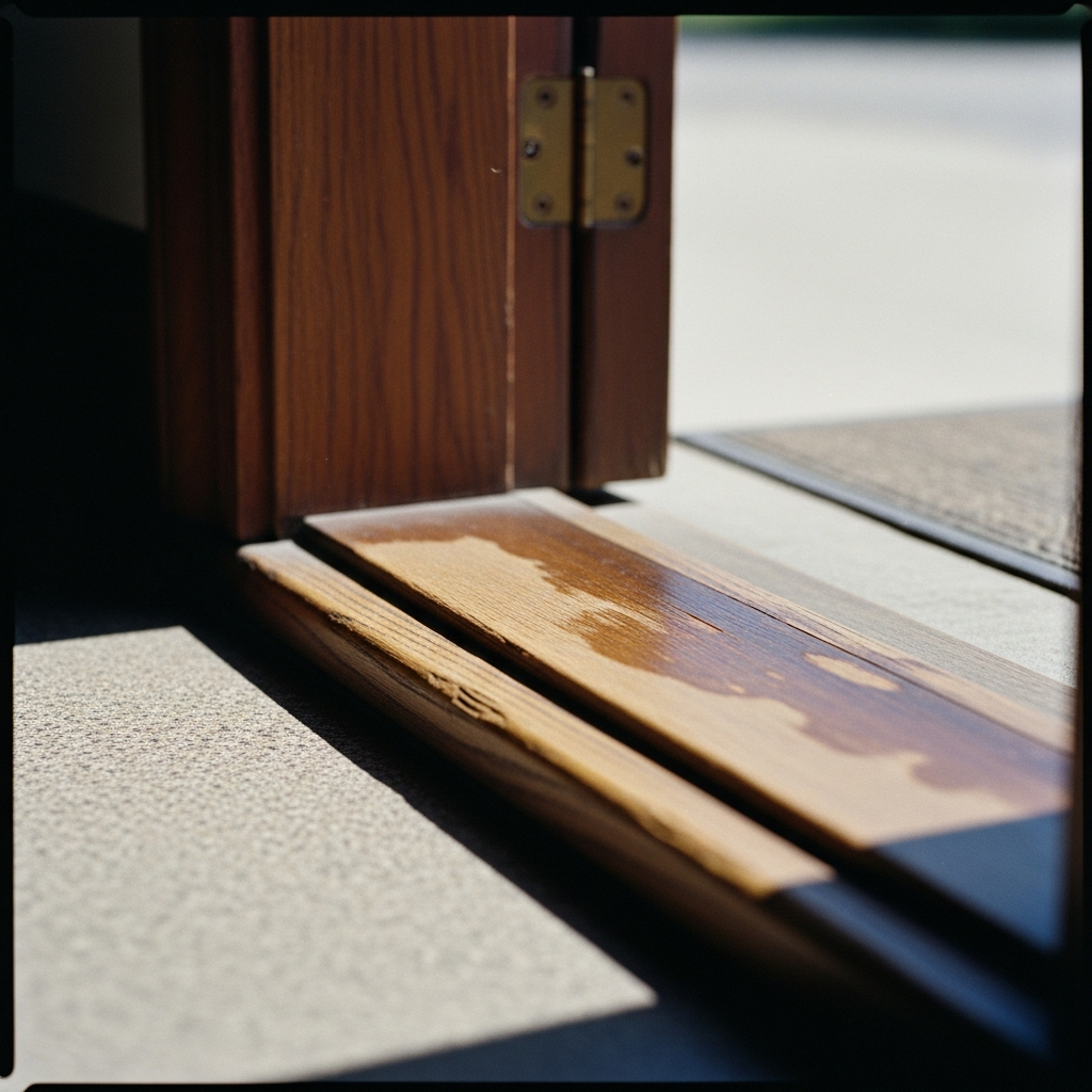 Craftsman Door Threshold Letting Water In How to Fix