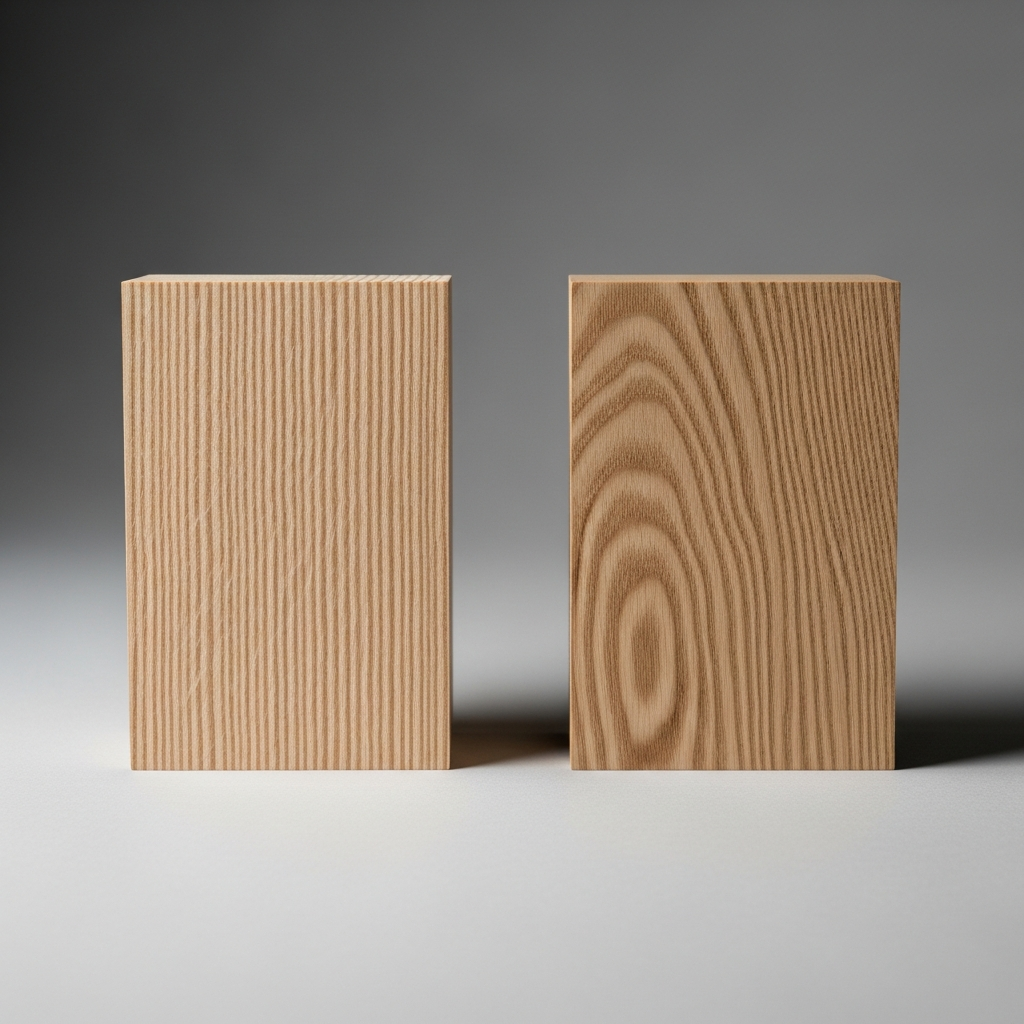 Quarter-Sawn vs Flat-Sawn White Oak — Which Cut for Craftsman Furniture?