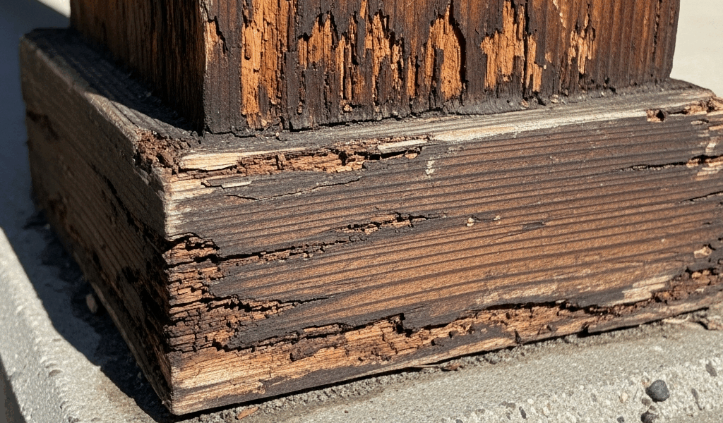Craftsman Porch Column Base Rotting How to Fix It