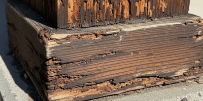 Craftsman Porch Column Base Rotting How to Fix It