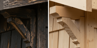 Craftsman Porch Fascia Board Rotting How to Replace