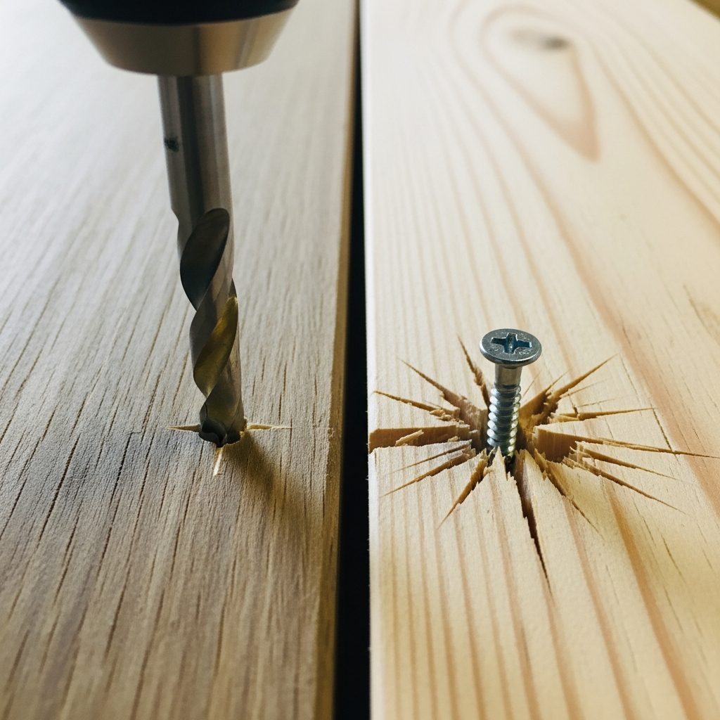 How to Prevent Wood Splitting When Driving Screws