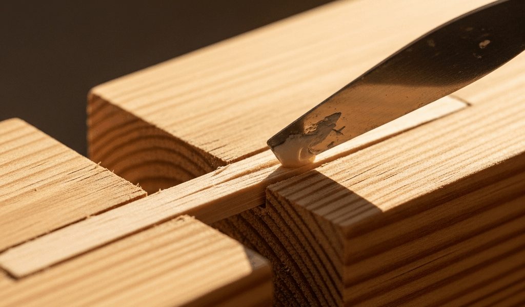 Craftsman Mortise and Tenon Joint Gaps How to Fill