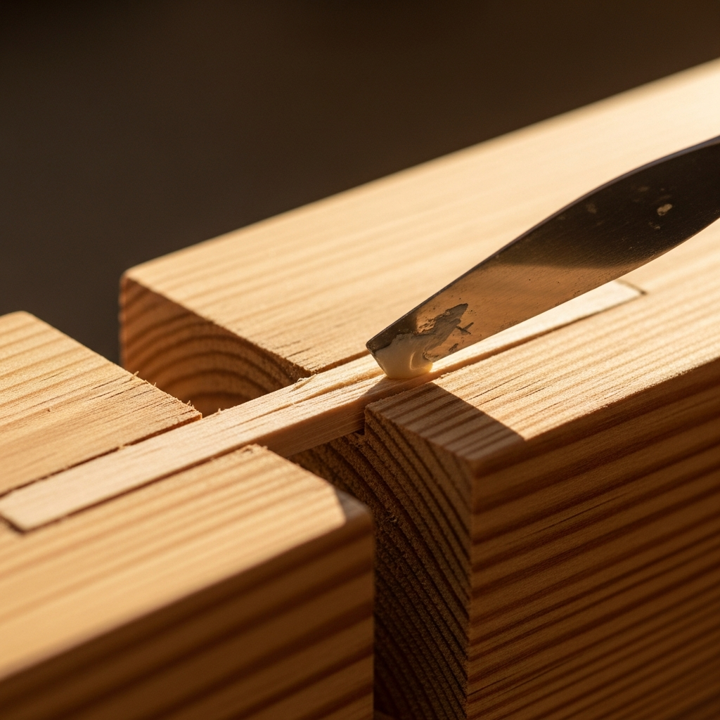 Craftsman Mortise and Tenon Joint Gaps How to Fill